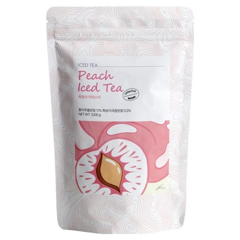 베오베 복숭아 아이스티, 1kg, 1개입, 1개
