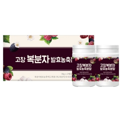 지비엠에스 고창 복분자 발효농축분말, 1개, 60g