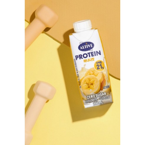 얼티브 프로틴 바나나 250ml, 18개 솔직 후기 | 실사용자 리뷰 분석 - 상품 이미지 3