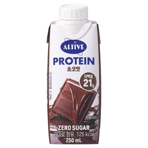 얼티브 프로틴 초코맛, 250ml