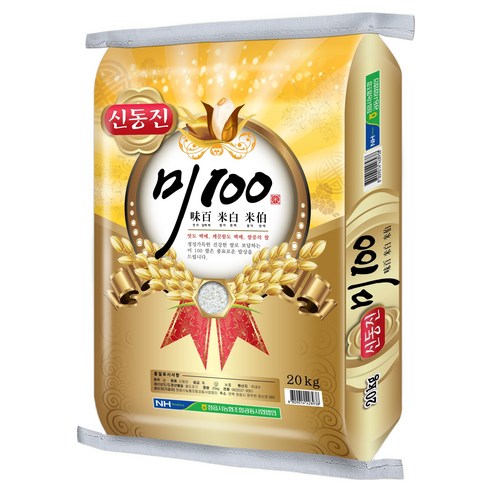 농협 미 100 국내산 정읍통합 신동진쌀, 20kg, 1개, 상등급