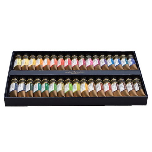 미젤로 미션 골드 수채화물감, 15ml, 34색