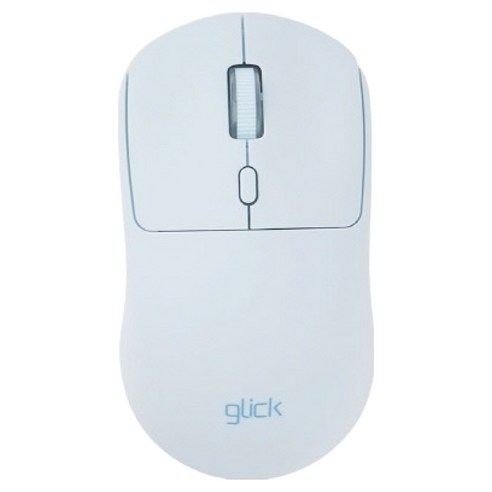 지클릭커 오피스프로 슈크림 무소음 블루투스 무선 마우스, 블루, OP15