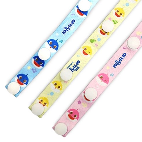 핑크퐁 아기상어 마스크줄 3종 세트