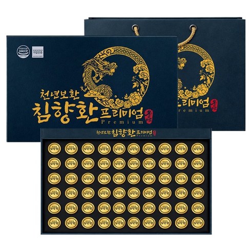 천년보환 침향환 프리미엄 60p 쇼핑백 225g, 1개 실사용 후기 | 효과 있을까? - 상품 이미지 1