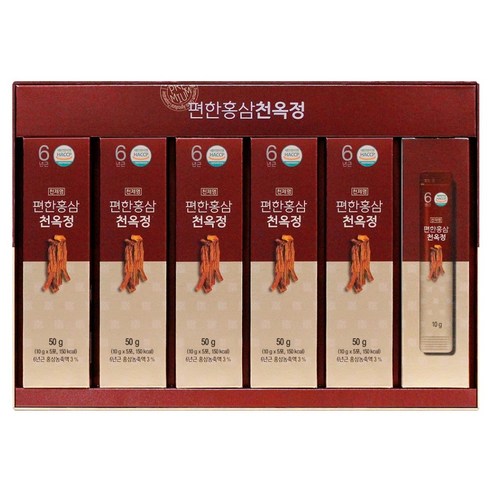 천제명홍삼 편한 홍삼 천옥정 30포, 300g, 1개