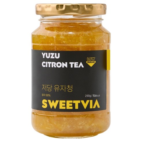 스윗비아 저당 유자청, 290g, 1개, 1개입