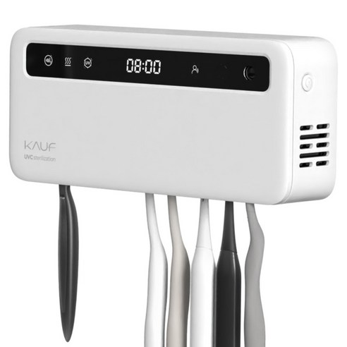 카프 UV 올인원 칫솔 건조 살균기, 화이트, KF-DL6