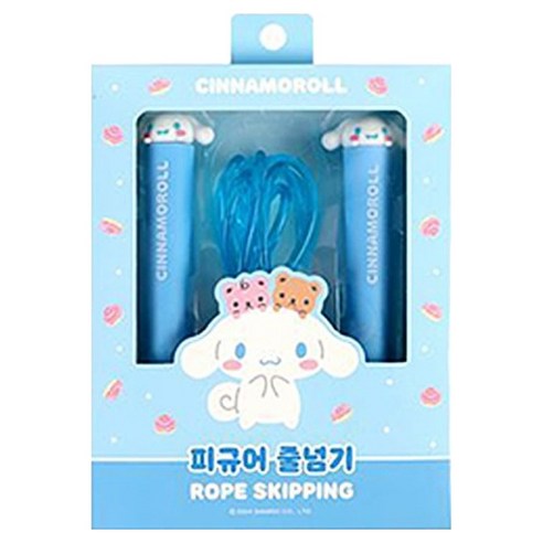 산리오 피규어 줄넘기 시나모롤, 1개, 스카이블루