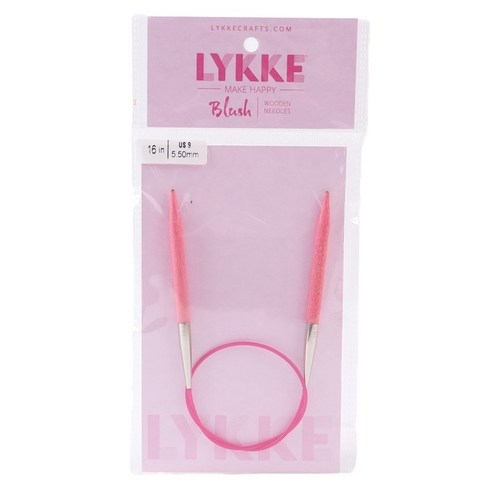 LYKKE 니트위트 BLUSH 줄바늘, 1개