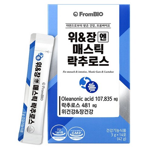 프롬바이오 위 장엔 매스틱 락추로스 14p, 42g, 1개