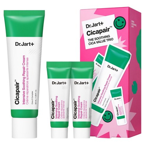 닥터자르트 더 수딩 시카 벨류 트리오 크림 50ml + 크림 7ml x 2p 세트, 1개