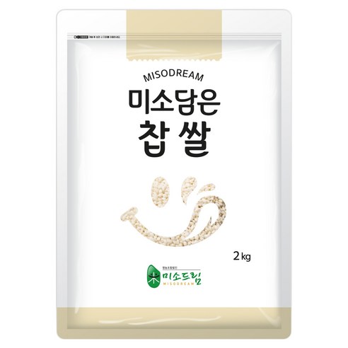 미소드림 미소담은 국내산 찹쌀, 2kg, 1개