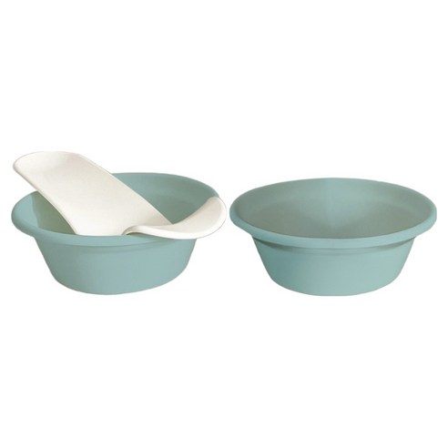 플라팜 신생아 뉴코코맘 아기욕조 베이직 3종 세트, 민트, 1세트