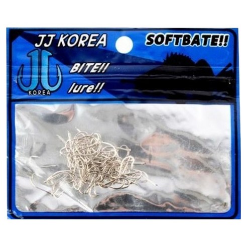 999피싱 니켈 코팅 세이코 바늘 덕용바늘 세트, 1개, 100개입