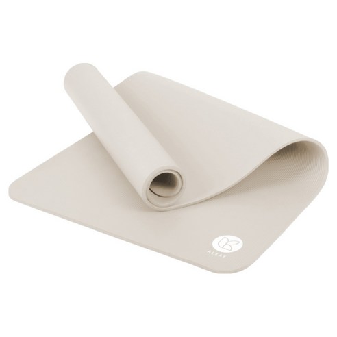 아리프 NBR 와이드 요가매트 + 스트랩 세트, 라이트 베이지, 1세트