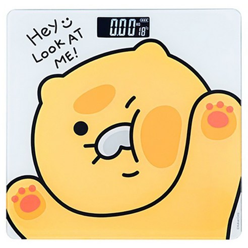 카카오프렌즈 KF 사각 체중계, 춘식이, 1개