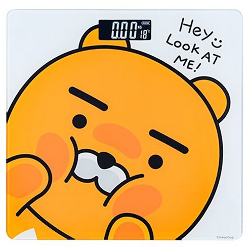 카카오프렌즈 KF 사각 체중계, 라이언, 1개