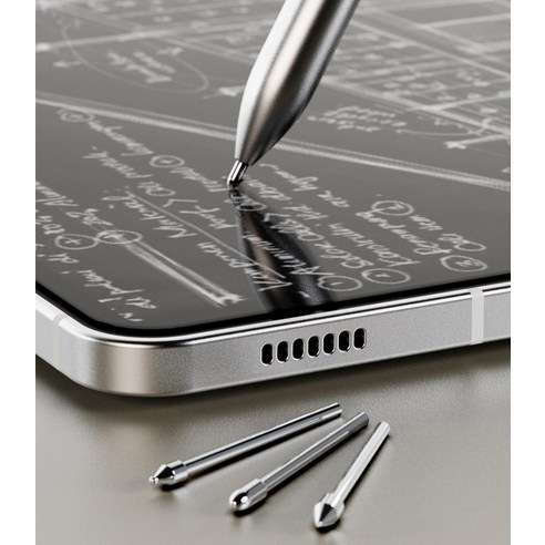 누아트 갤럭시탭 S펜 호환 교체형 메탈 볼펜 샤프 만년필형 펜촉 3p 개봉기 | 실사용 후기 - 상품 이미지 4