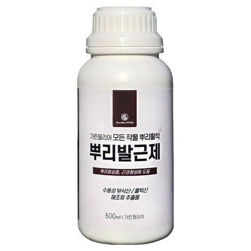 가든필리아 모든작물용 뿌리발근제, 1개, 500ml