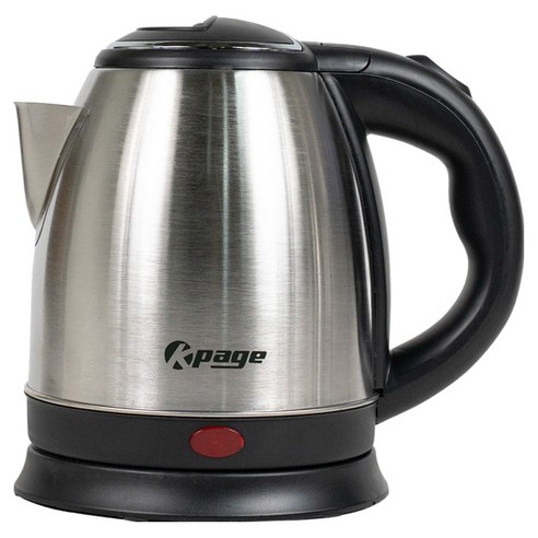 케이페이지 스텐 무선 전기 주전자 1.2L, KEP-S1200