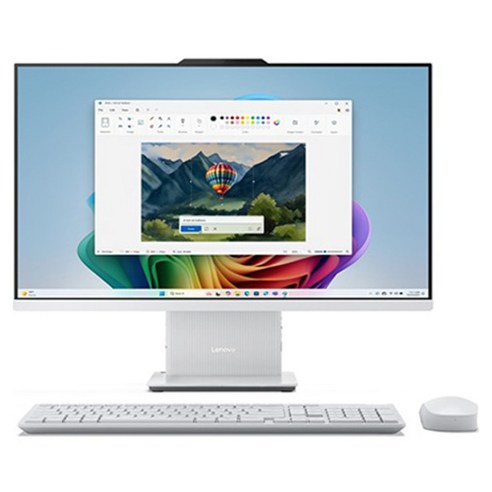 레노버 2025 아이디어센터 AIO 27AKP10 라이젠5 라이젠 200 시리즈, Cloud Grey, F0JE000SKR, 256GB, 8GB, WIN11 Home