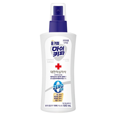 홈키파 대한적십자사 마이키파 엑스트라 파워 미스트액 기피제, 100ml, 1개