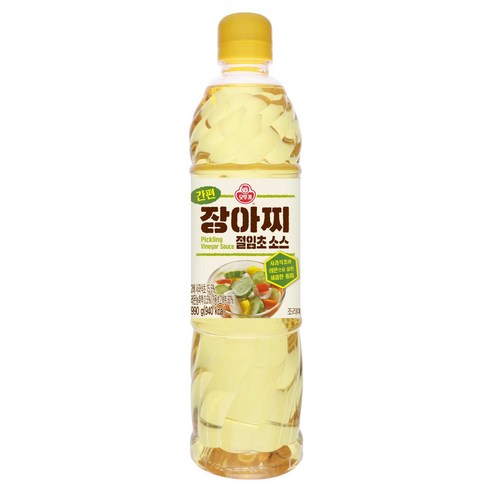 오뚜기 간편 장아찌 절임초소스, 1개, 990ml