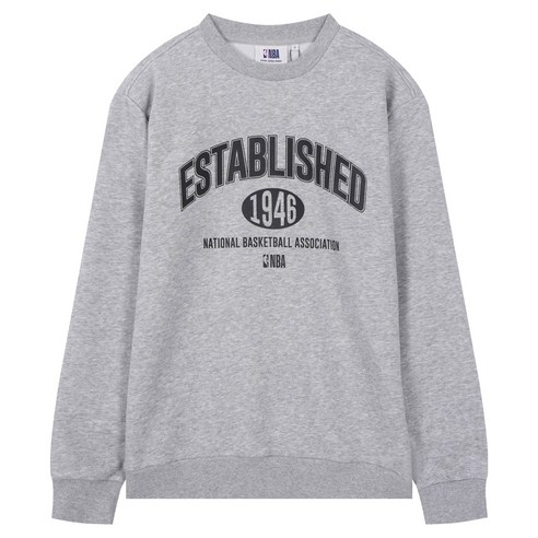 NBA 남녀공용 빅 레터링 맨투맨 N261TS954P