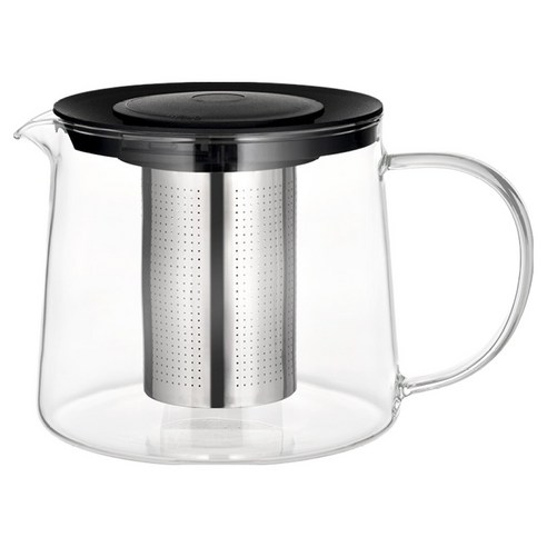 바겐슈타이거 벨베르 차망 내열유리 스텐304 티포트, 혼합색상, 1개, 1.5L