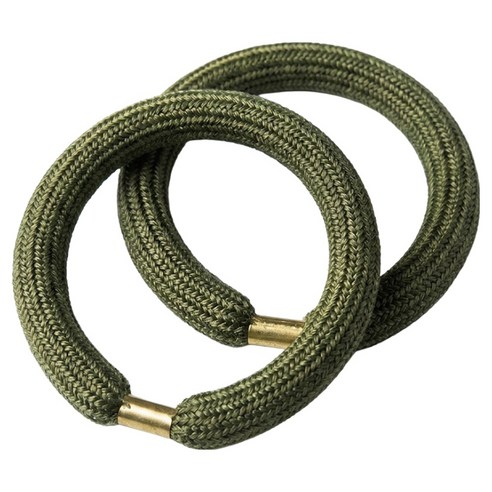 디펜즈만 군용 바지 밀리터리 고무링, 카키, 2개