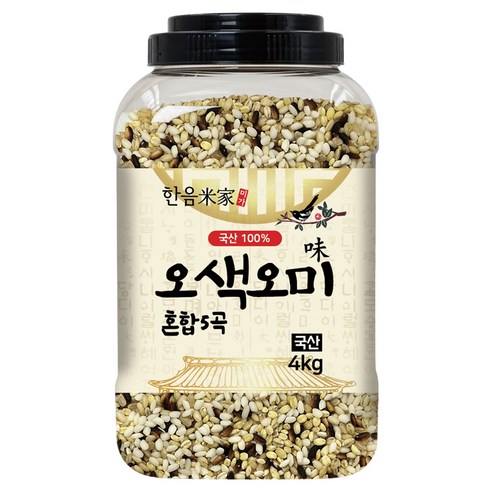 한음미가 오색오미 혼합5곡, 4kg, 1개