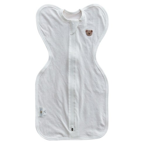 돗투돗 국내생산 신생아용 퓨어 밤부 매쉬 나비잠 스와들 속싸개 S