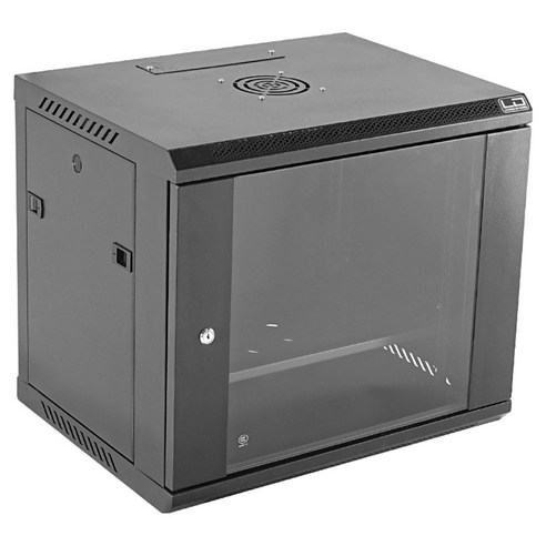 애니포트 엘디 통신장비 장착용 서버 이동식 허브랙 9U 500 x 600 x 450 mm, 1개, LD-HB500