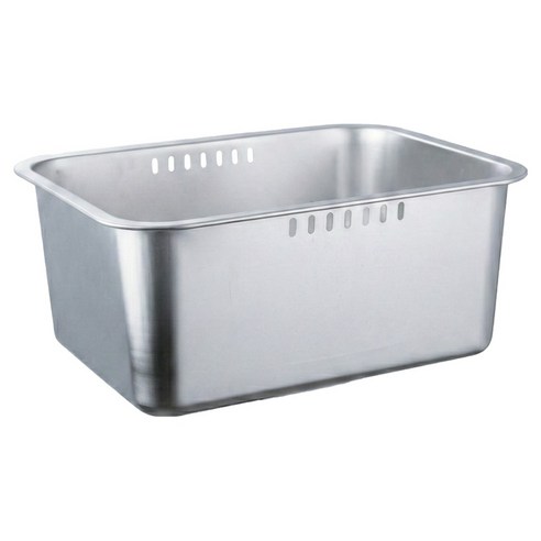 올데이키친 올스텐 설거지통 10L, 실버, 1개