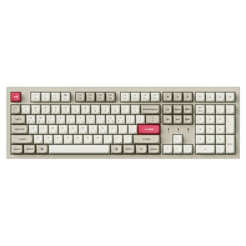키크론 K10 PRO MAX 유무선 기계식 키보드, 레트로, K10M-L11, 라이트 저소음 바나나축