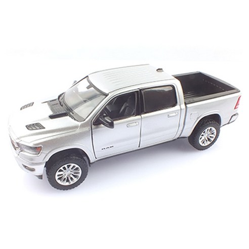 모터맥스 1/24 닷지 램 1500 Crew Cab 픽업트럭 모형 793570, 혼합색상, 1개