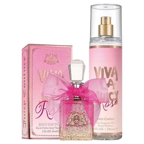 쥬시꾸뛰르 비바라 쥬시 로제 EDP 30ml + 로제 미스트 236ml 세트, 1세트