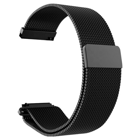 젤리타이거 스마트워치 밀레니즈 루프 밴드 스트랩 20mm, 블랙, 1개