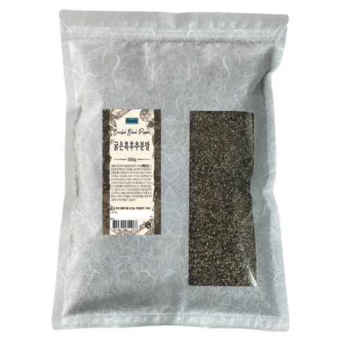 푸디 굵은 후추, 500g, 1개
