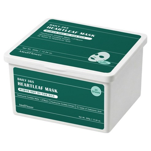메디플라워 데일리 365 어성초 마스크 350g 솔직 후기 | 피부 타입별 분석 썸네일