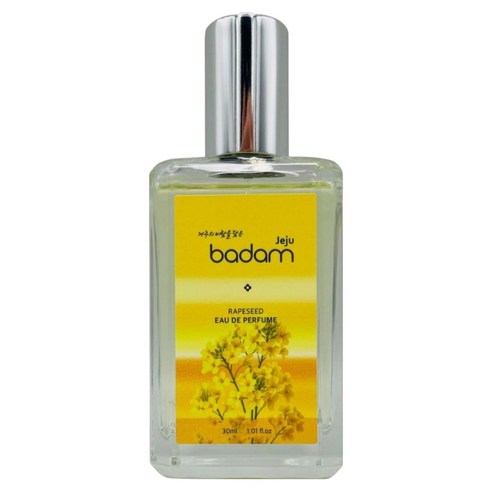 제주바담 바담 유채 오드퍼퓸, 제주 바담 유채 오드퍼퓸 30ml 여행 선물 기념품 향, 1개, 30ml