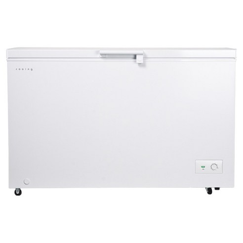 쿠잉 다목적 냉동고 380L 방문설치, 화이트, FR-400CW