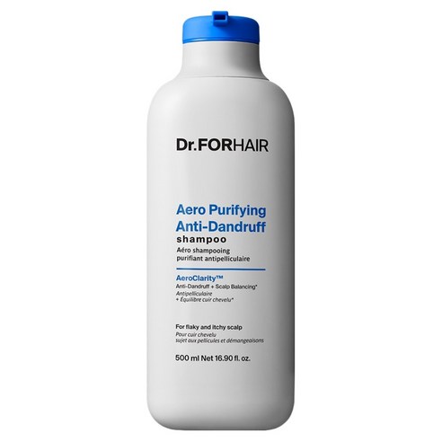 닥터포헤어 에어로 퓨리파잉 비듬 가려움 각질 탈모 샴푸, 1개, 500ml 1개, 500ml