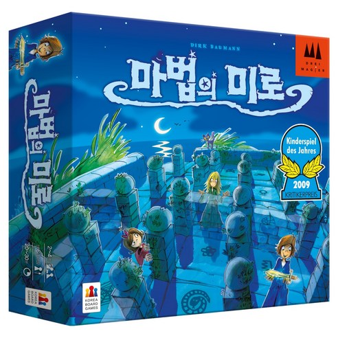 코리아보드게임즈 마법의 미로 보드게임, 혼합색상, 1개
