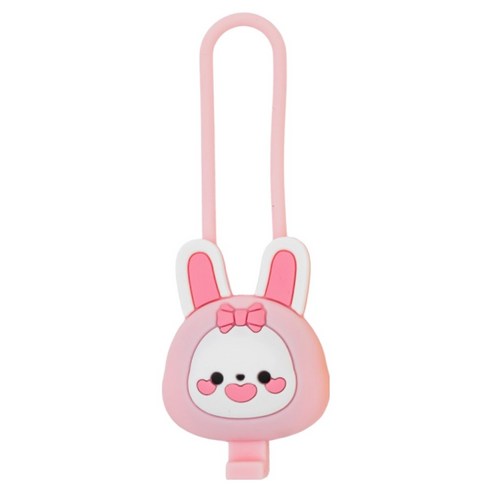 아아랜드 강아지 야간산책 충전식 LED 블링커 아토, 분홍, 1개
