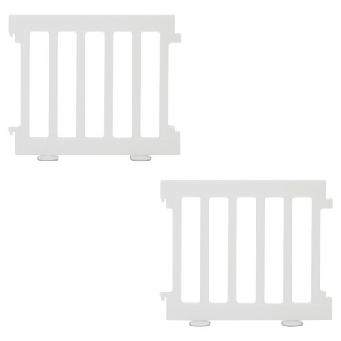 에듀플레이 우디베이비룸 745 벽면, 화이트, 2개