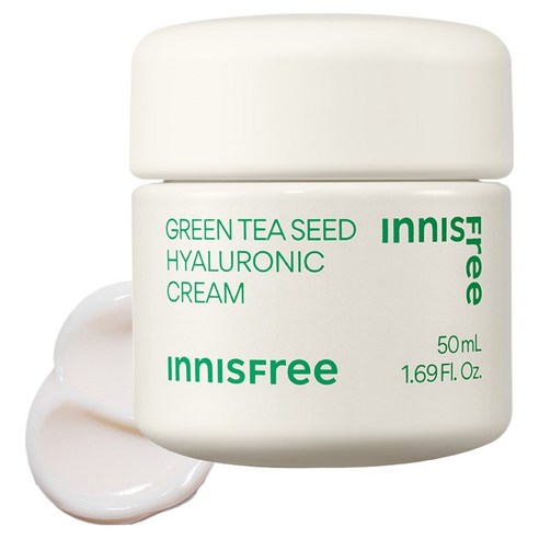 [비건뷰티] 이니스프리 그린티 씨드 히알루론산 고수분 크림 솔직 후기 | 실사용자 리뷰 분석 썸네일