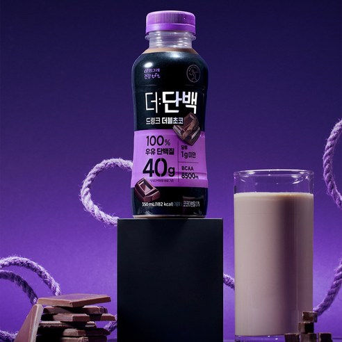 더단백 40g 고함량 드링크 더블초코 350ml, 20개 솔직 후기 | 실사용자 리뷰 분석 - 상품 이미지 3