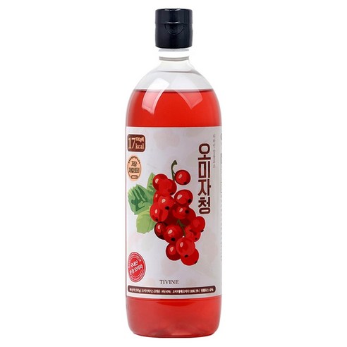 티바인 알룰로스 오미자청, 1개, 1개입, 590g